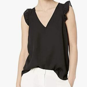 J. Crew Women's Black Sleeveless Top, Size 14